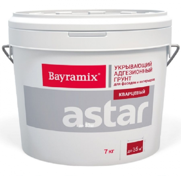 Bayramix Астар В1 грунт с кварцевым наполнителем для вн. и нар. работ 7кг.