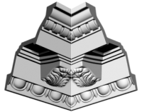 Плинтус Glanzepol GP47 122х118х2000мм(9)