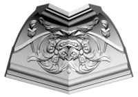 Плинтус Glanzepol GP50 102х80х2000мм(18)