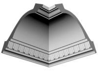 Плинтус Glanzepol GP51 117х94х2000мм(20)