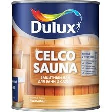 Dulux  Celco Sauna лак на водной основе для саун полуматовый 2,5л
