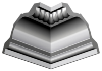 Плинтус Glanzepol GP53 95х95х2000мм(16)