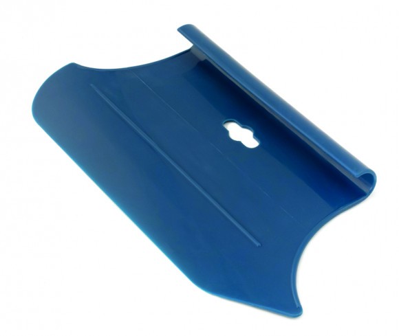 Шпатель CE прижимной обойный 28см, синий пластик (5)