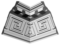 Плинтус Glanzepol GP55 122х45х2000мм(18)