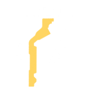 Плинтус Glanzepol GP55 122х45х2000мм(18)