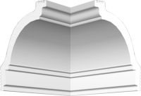 Плинтус Glanzepol GPX-13 100х100х2000мм(26)