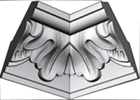 Плинтус Glanzepol GP61 132х72х2000мм(52)
