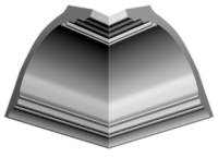 Плинтус Glanzepol GP62 102х81х2000мм(16)