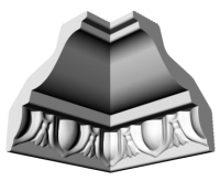 Плинтус Glanzepol GP10 78х71х2000мм(30)