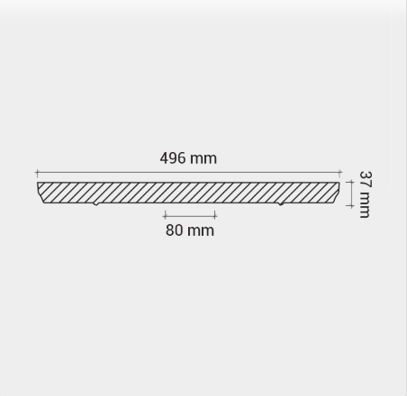 РОЗЕТКА 1.56.024 D49,6СМ