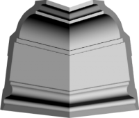 Плинтус Glanzepol GP71 155х69х2000мм(11)