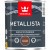 КРАСКА ПО РЖАВЧИНЕ  3 в 1 "METALLISTA" МОЛОТКОВАЯ  КОРИЧНЕВАЯ  0,9 Л (1/6) "ТИККУРИЛА"