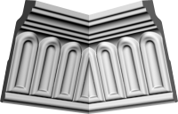 Плинтус Glanzepol GP74 64х28х2000мм(54)