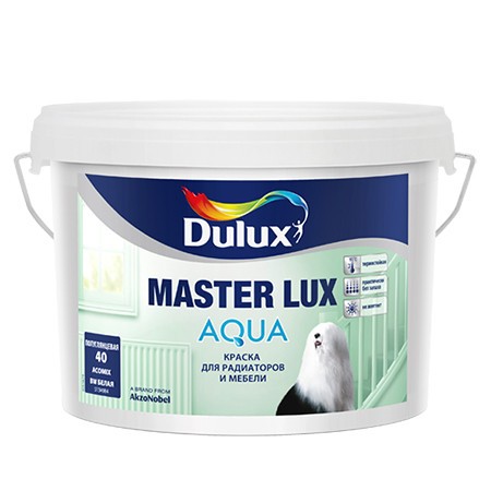 Dulux Master Lux Aqua краска на водной основе полуглянцевая база BC  2.325л