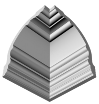 Плинтус Glanzepol GP75 141х141х2000мм(7)