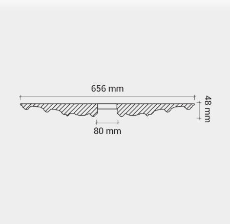 РОЗЕТКА 1.56.005 D65,6СМ РОЗЕТКА 1.56.005 D65,6СМ
