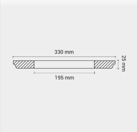 РОЗЕТКА 1.56.006 D33СМ РОЗЕТКА 1.56.006 D33СМ