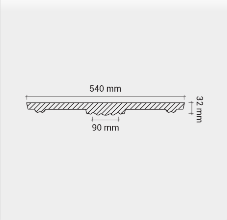 РОЗЕТКА 1.56.008 D54*44СМ