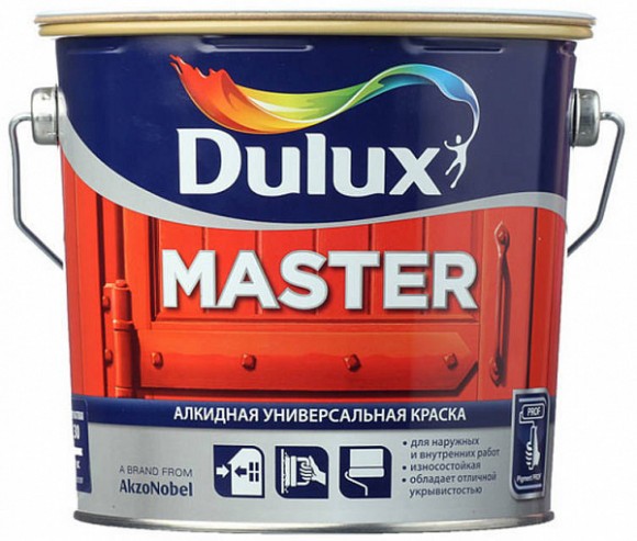 Dulux Master краска алкидная универсальная полуматовая база BC 2,25л