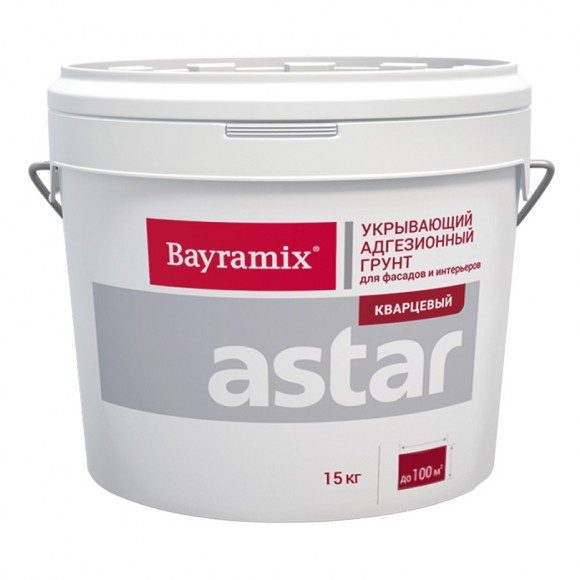 Bayramix Астар В1 грунт с кварцевым наполнителем для вн. и нар. работ 15кг.