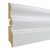Плинтус МДФ Smartprofile Paint 100L  белый под покраску 100*2400мм
