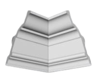 Плинтус Glanzepol GP97 158х63х2000мм(14)