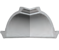Плинтус Glanzepol GP98 126х130х2000мм(11)