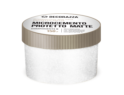 MICROCEMENTO PROTETTO MATTE Отвердитель для лака Microcemento 150гр MICROCEMENTO PROTETTO MATTE Отвердитель для лака Microcemento 150гр