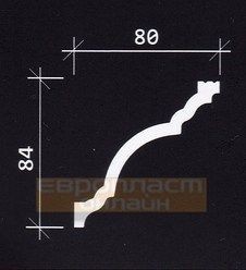 КАРНИЗ 6.50.113 - 84*80*2000ММ КАРНИЗ 6.50.113 - 84*80*2000ММ
