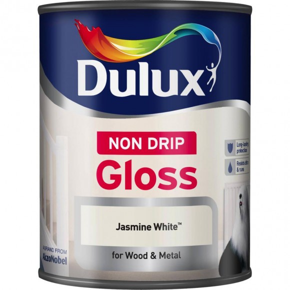 Эмаль алкидная Dulux Non-Drip-Gloss глянц, О/Б  0,75л