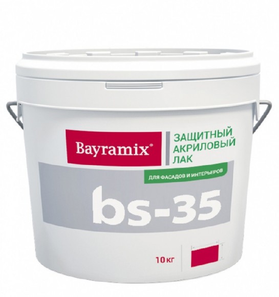 Bayramix Лак ВS-35 для защиты наружных поверхностей от загрязнений 10кг