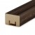 Интерьерная рейка МДФ Милана Light Орех Бразильский 20*30*2700