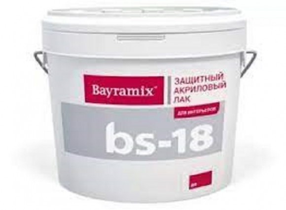 Bayramix Лак ВS-18  для защиты поверхности от загрязнений 10кг