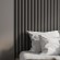 Интерьерная Рейка МДФ Планкен De Luxe Black Lead 16*60*2700 Интерьерная Рейка МДФ Планкен De Luxe Black Lead 16*60*2700