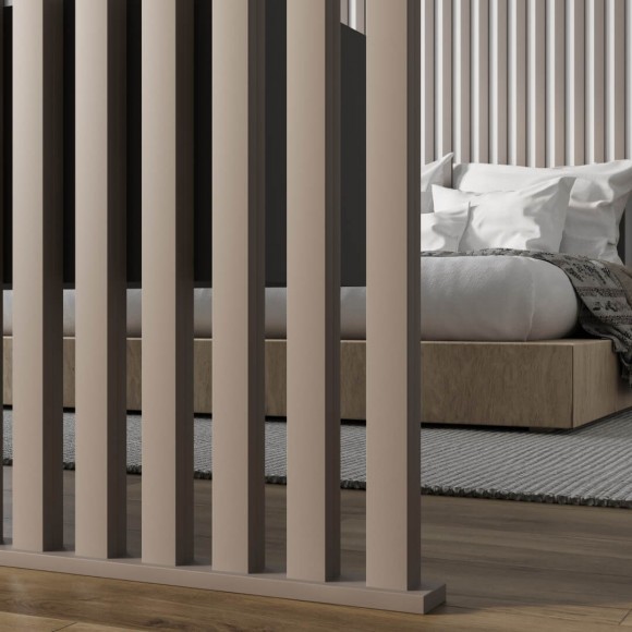 Интерьерная Рейка МДФ Планкен De Luxe Sandgrau 16*60*2700
