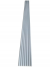 Панель стеновая 3D RAIL EAST (2900х150х10мм) PD930 Белая