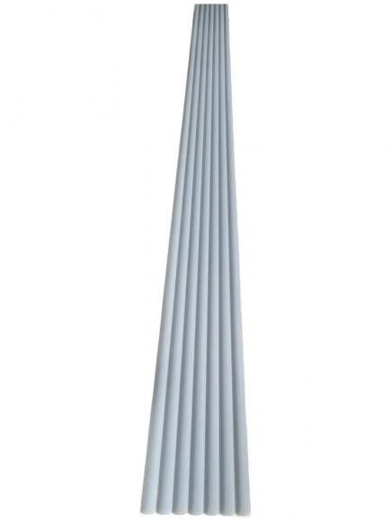 Панель стеновая 3D RAIL EAST (2900х150х10мм) PD930 Белая