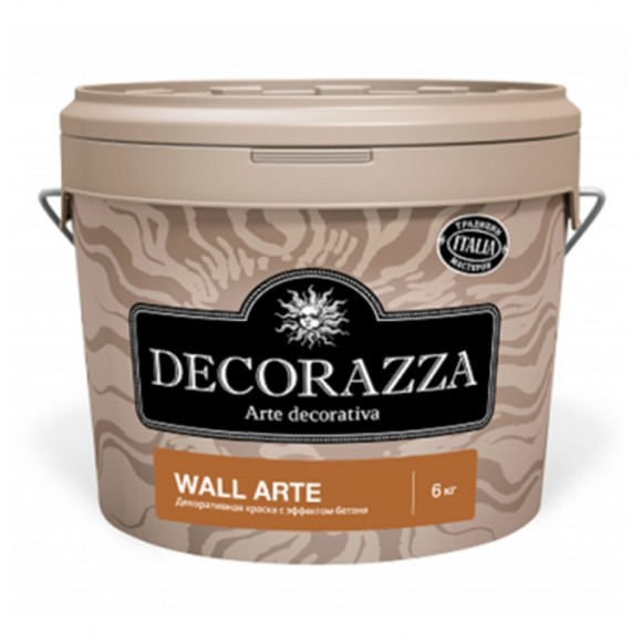 WALL ARTE (ВОЛ АРТЕ) Декоративная краска с эффектом художественного бетона 6кг/5л