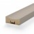 Интерьерная Рейка МДФ Планкен Рекесс De Luxe Sandgrau 19*50*2700