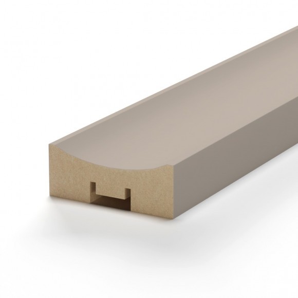 Интерьерная Рейка МДФ Планкен Рекесс De Luxe Sandgrau 19*50*2700 Интерьерная Рейка МДФ Планкен Рекесс De Luxe Sandgrau 19*50*2700