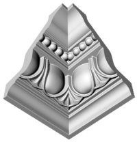 Плинтус Glanzepol GP19 92х92х2000мм(20)