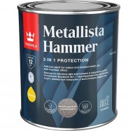 КРАСКА ПО РЖАВЧИНЕ 3 в 1 "METALLISTA" HAMMER HC глянцевая 0,8л) "ТИККУРИЛА" КРАСКА ПО РЖАВЧИНЕ 3 в 1 "METALLISTA" HAMMER HC глянцевая 0,8л) "ТИККУРИЛА"