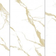 Панель ПВХ Мрамор Бьянко 671/1 2,6*0,25  Slim 5мм Light