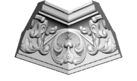 Плинтус Glanzepol GP34 60х36х2000мм(56)