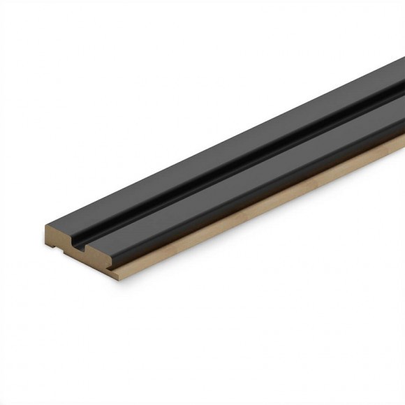 ПРОФИЛЬ СТАРТ МДФ BEATS DE LUXE BLACK LEAD 2700X66,5X16
